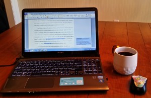 A Coffee, A Flirt, and Secret Friends: Writing My Novel